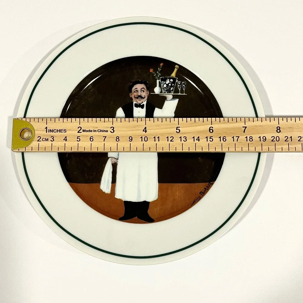 Williams-Sonoma Sommelier Room Service Salad Plate Buffet Waiter  Bistro